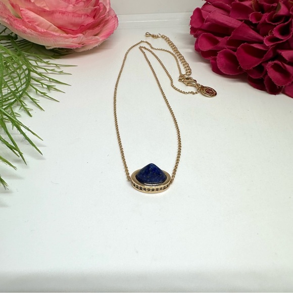 NEW⚜️ Lapis Lazuli Drop Pendant Necklace - Picture 5 of 11